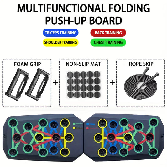 Push-Up Board Set Portable Multifunctional for Chest - Arms - Back 