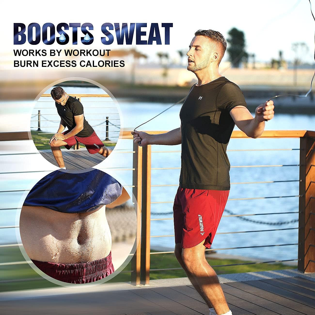 Men Sauna-Sweat-Shirt Slimming-Shapewear 